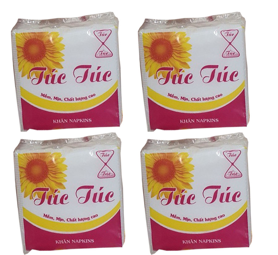 3 GÓI Giấy vuông Túc Túc