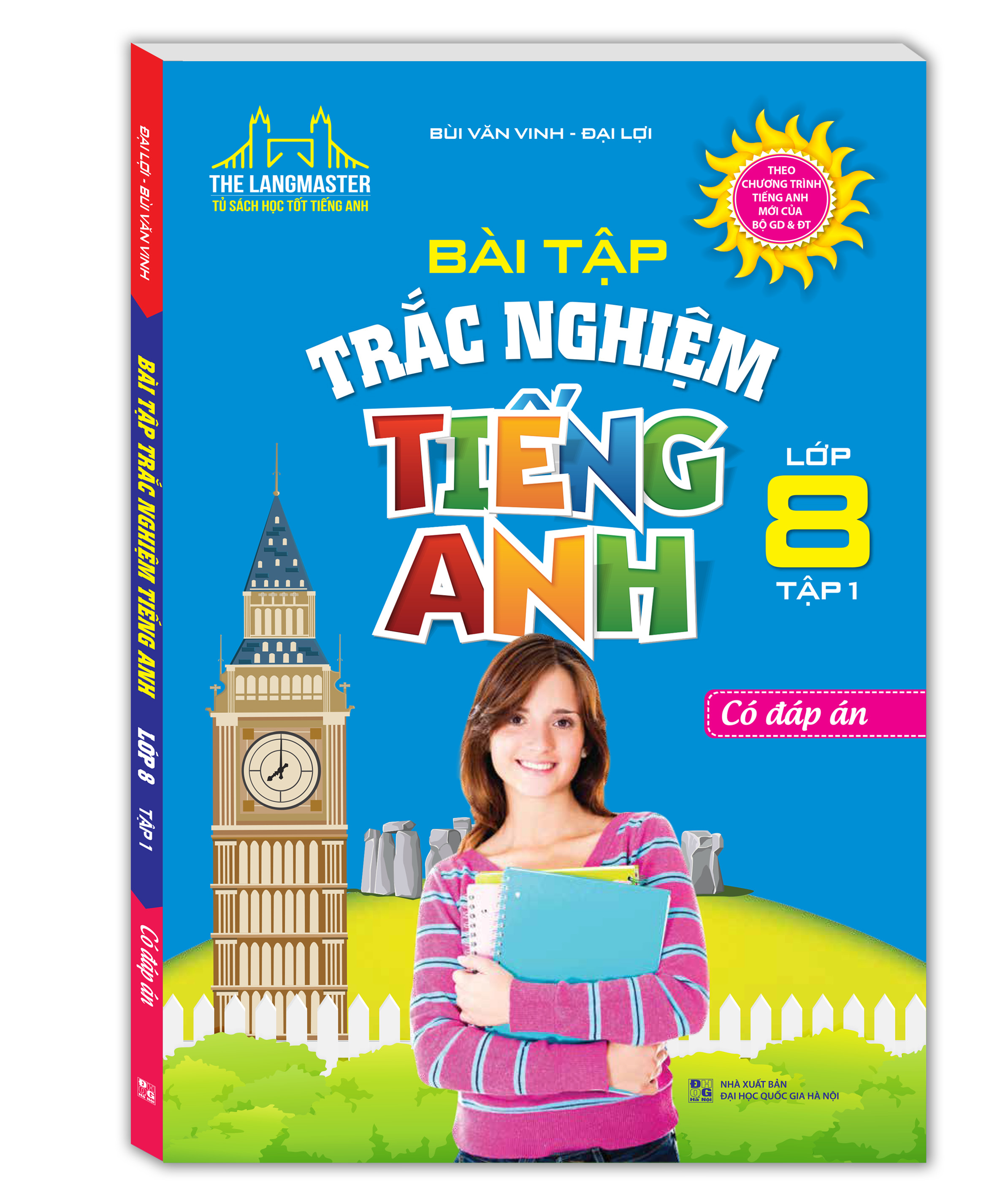 The langmaster - Bài tập trắc nghiệm tiếng Anh lớp 8 tập 1- có đáp án