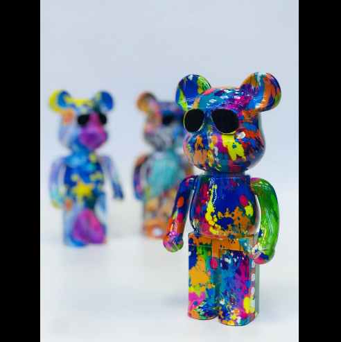 Loa Bluetooth B5+ Bearbrick Kaws B5 Plus Hình Gấu, Âm Thanh Sống Động, Nghe Nhạc Cực Hay