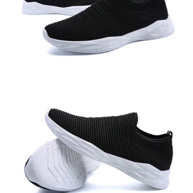 Giày lười thể thao chất liệu co dãn unisex lẻ size  -SALE