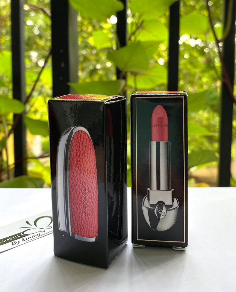 [Hcm]Son Guerlain Rouge Matte N61 Màu Hồng Dâu