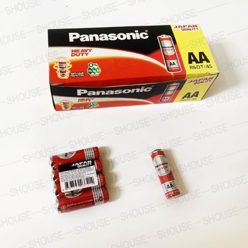 Pin Panasonic tiểu AA AAA 3A 2A đũa 1,5V loại NEO R03N/2S-V và R6DT/4S-V