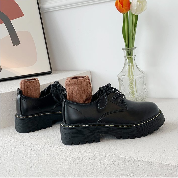 [ SẴN LOẠI 1 ]  GIÀY OXFORD KELLY DA TRƠN CAO CẤP ( KÈM VIDEO THẬT)