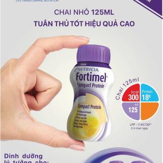 Sữa Fortimel Compact Protein Lốc 4 Chai Vị Vani thumbnail