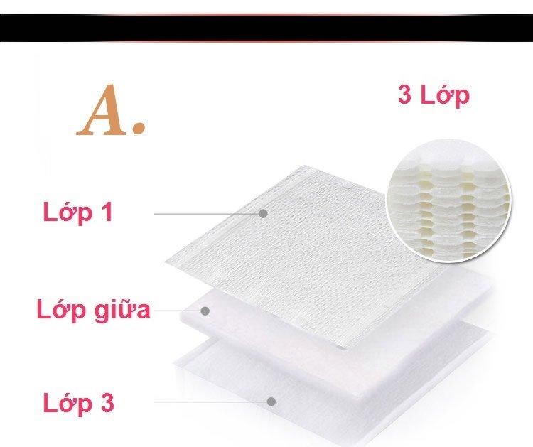 HỘP BÔNG TẨY TRANG ĐIỂM 320 MIẾNG