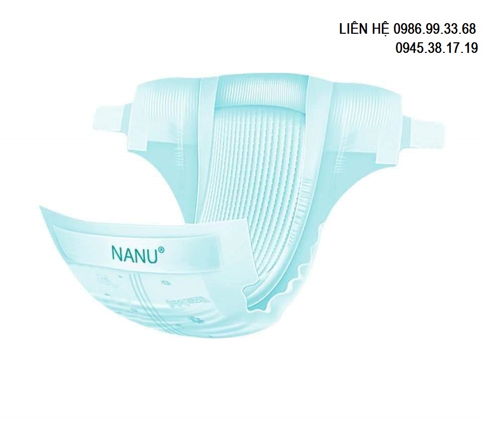 Bỉm dán Nanu combo 100 miếng cho bé yêu