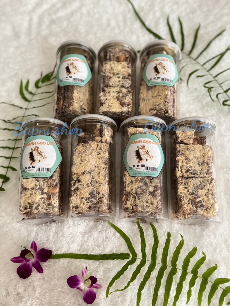 THANH GẠO LỨT NGŨ CỐC CHÀ BÔNG 250G