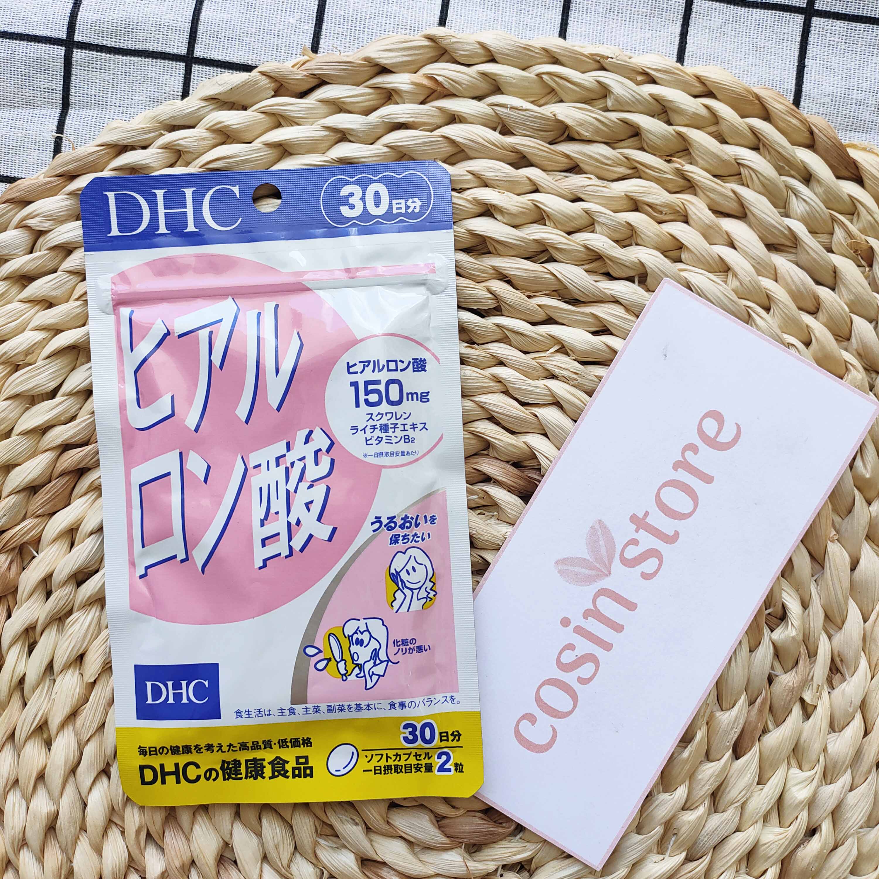 Viên uống Cấp Nước DHC Hyaluronic Acid 30 ngày dùng - 60 viên của Nhật Bản giúp giữ ẩm cho da - Cosin Store