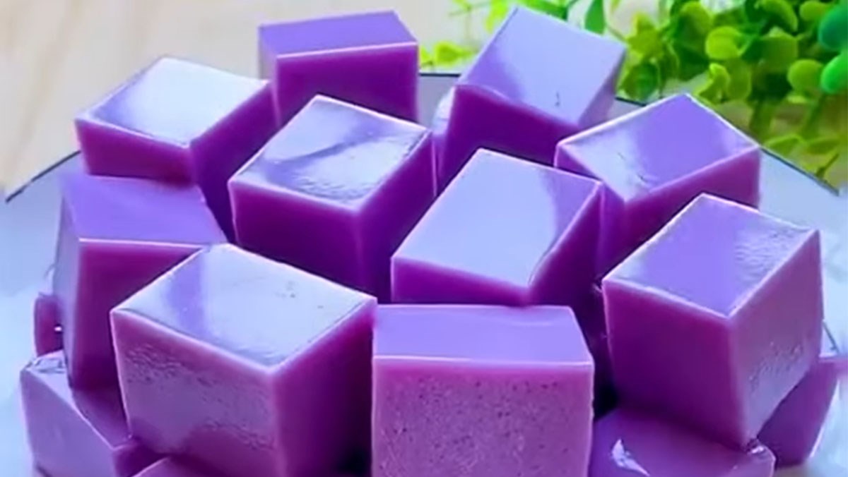 Bột Pudding Khoai Môn (Flan Khoai Môn) hiệu Mole Đài Loan túi zip 1kg