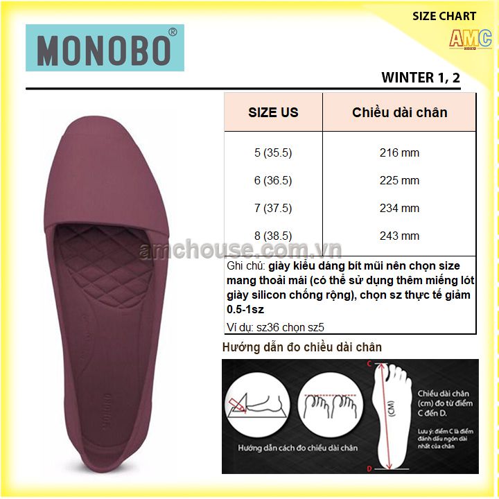 Giày nhựa Thái Lan MONOBO - WINTER 1