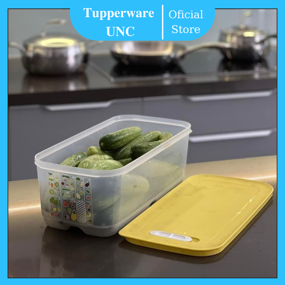 [Nhập RS0822 giảm 30k cho đơn 99k]Hộp trữ mát có nút hô hấp Ventsmart 6.1L - Tupperware