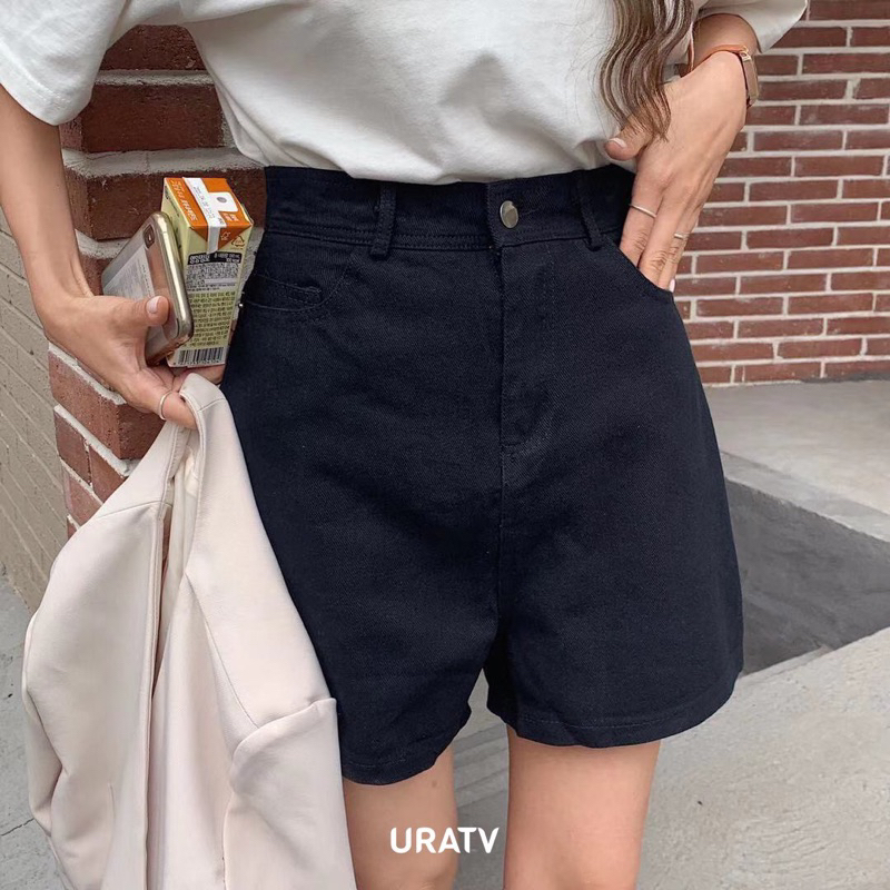 l ẢNH THẬT-CÓ SẴN l Short basic lưng cao co giãn mã Z