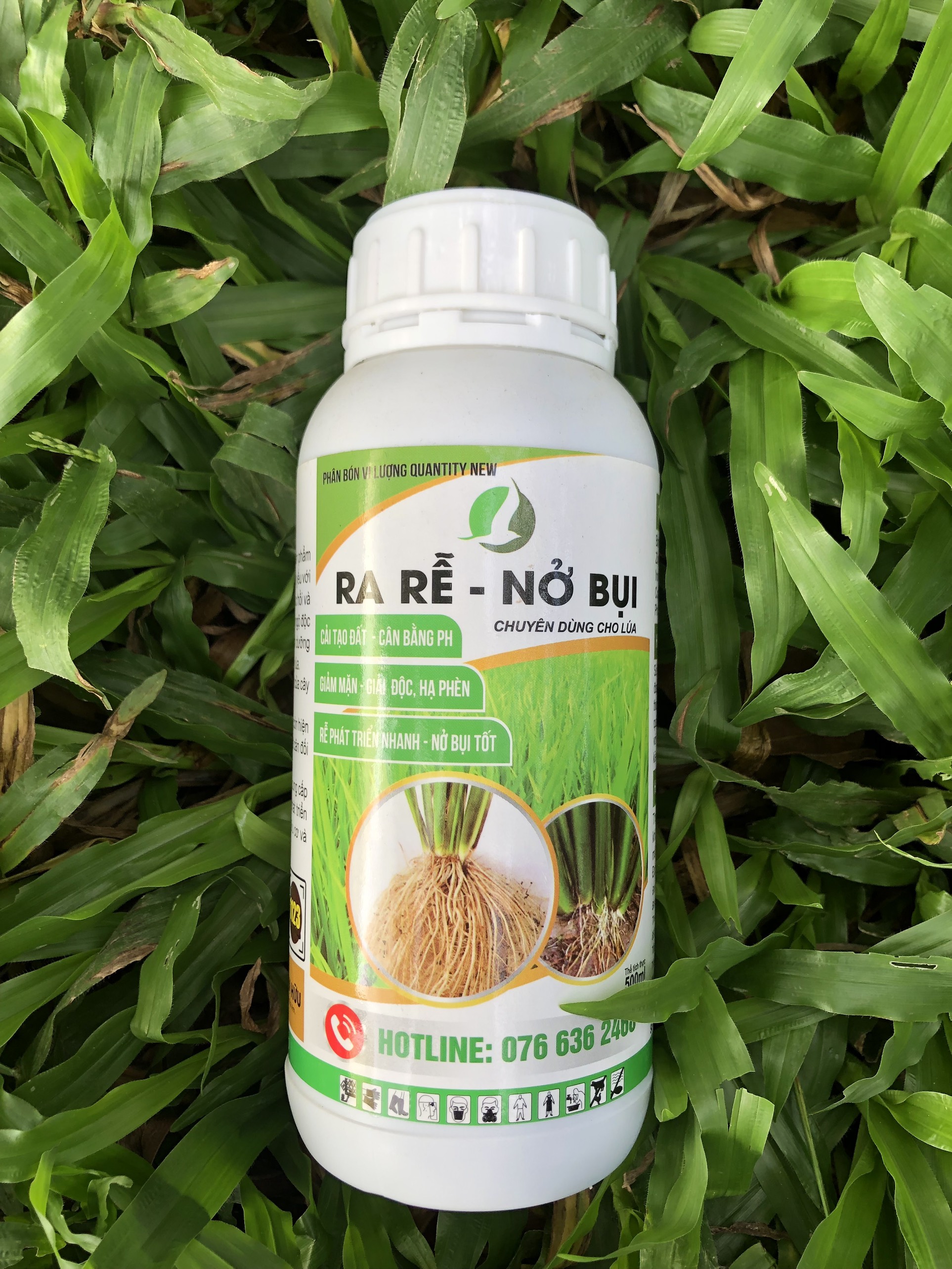 RA RỄ - NỞ BỤI (CHUYÊN DÙNG CHO LÚA) CHAI 500ML
