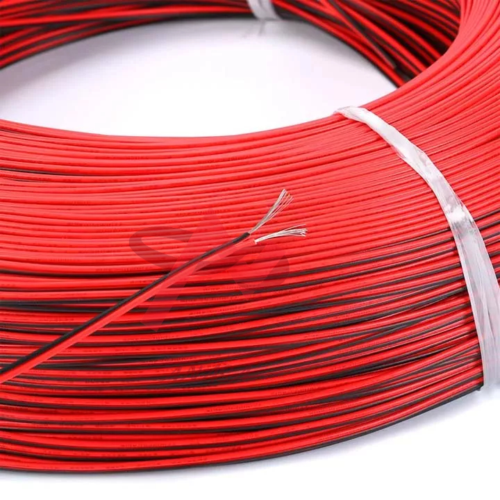 Dây điện đôi đỏ đen loại nhỏ 1 mét