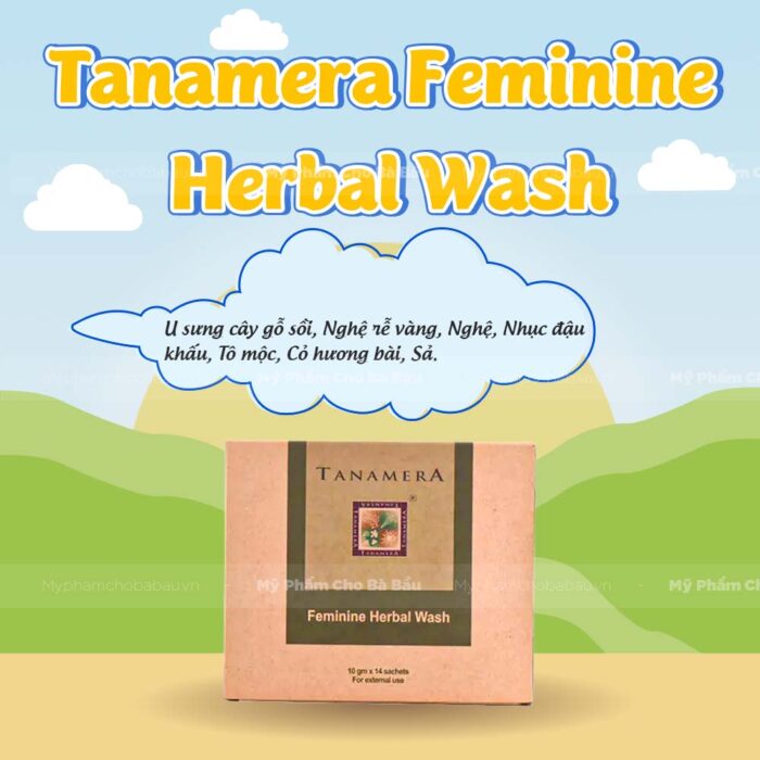 Thảo mộc xông vùng kín sau sinh Tanamera