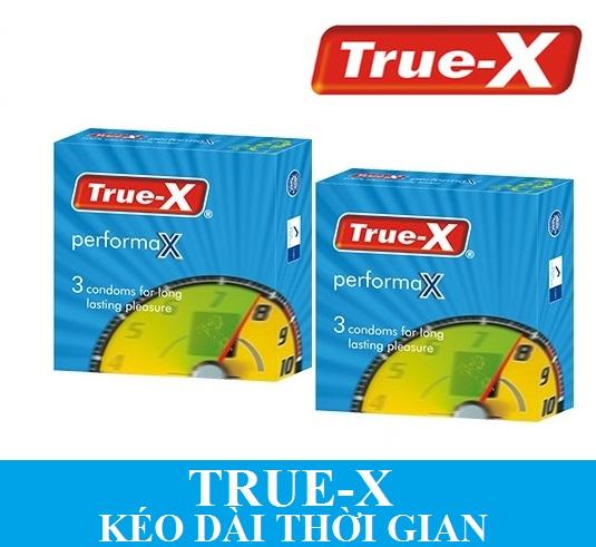Bộ 2 Hộp bao cao su Kéo dài thời gian PerformaX ( hộp 3 cái)