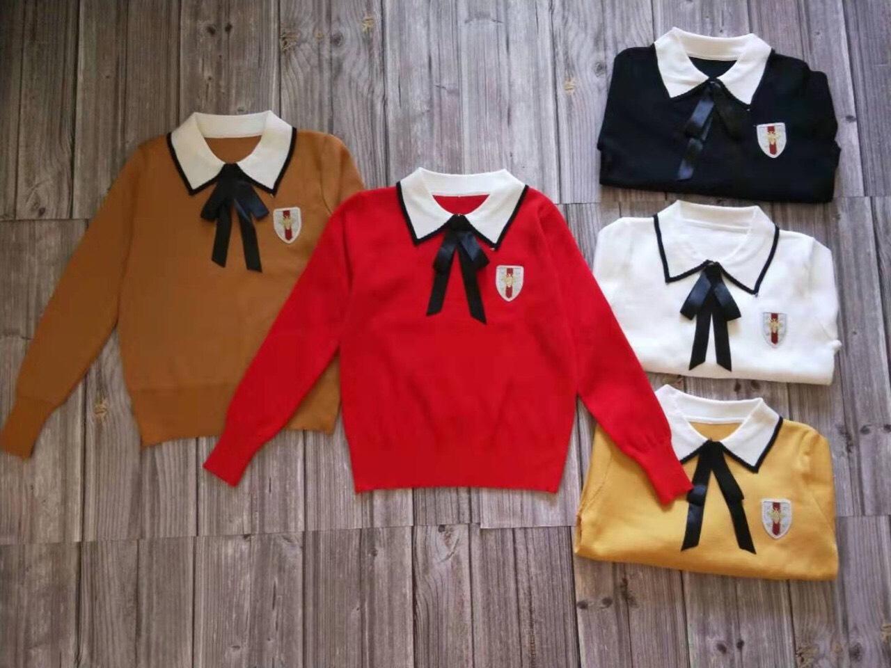 Áo len nữ dài tay cổ bẻ xịn xò