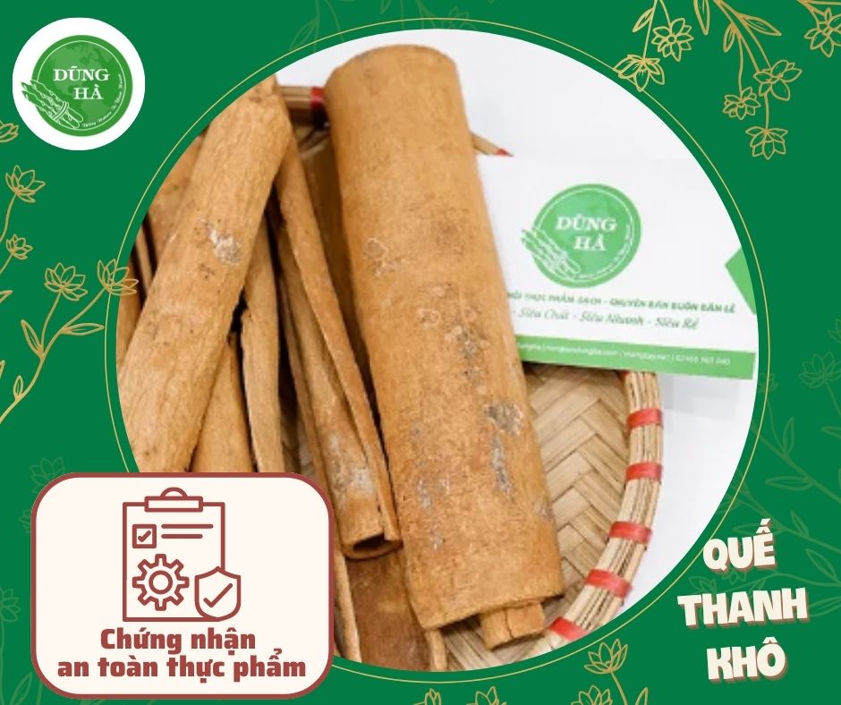 Quế thanh khô cạo vỏ - nguyên vỏ