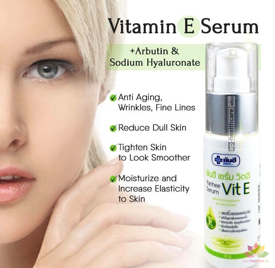 [HCM]Serum trắng da giảm nếp nhăn mờ sẹo Vit E Thái lan