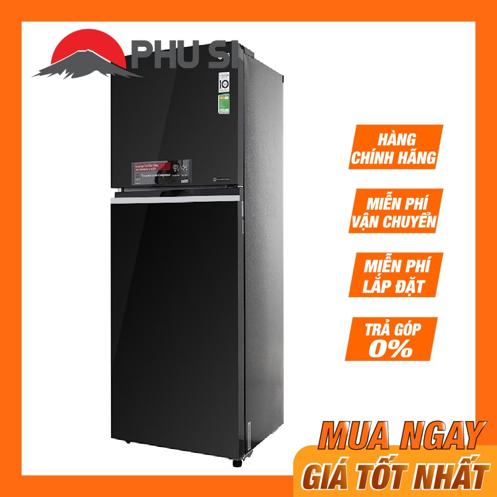 [Trả góp 0%]Tủ Lạnh Inverter LG GN-L422GB (393L)