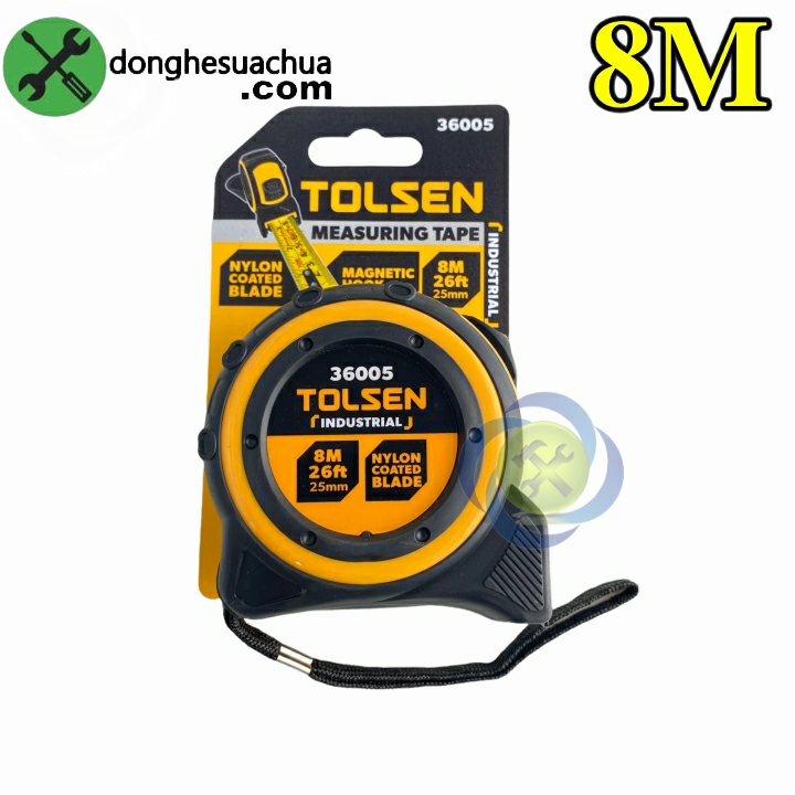 Thước cuộn 8 mét tolsen 36005 kích thước 8m x 25mm