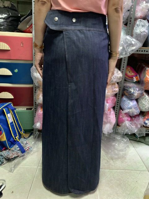 Váy chống nắng vải jean cao cấp