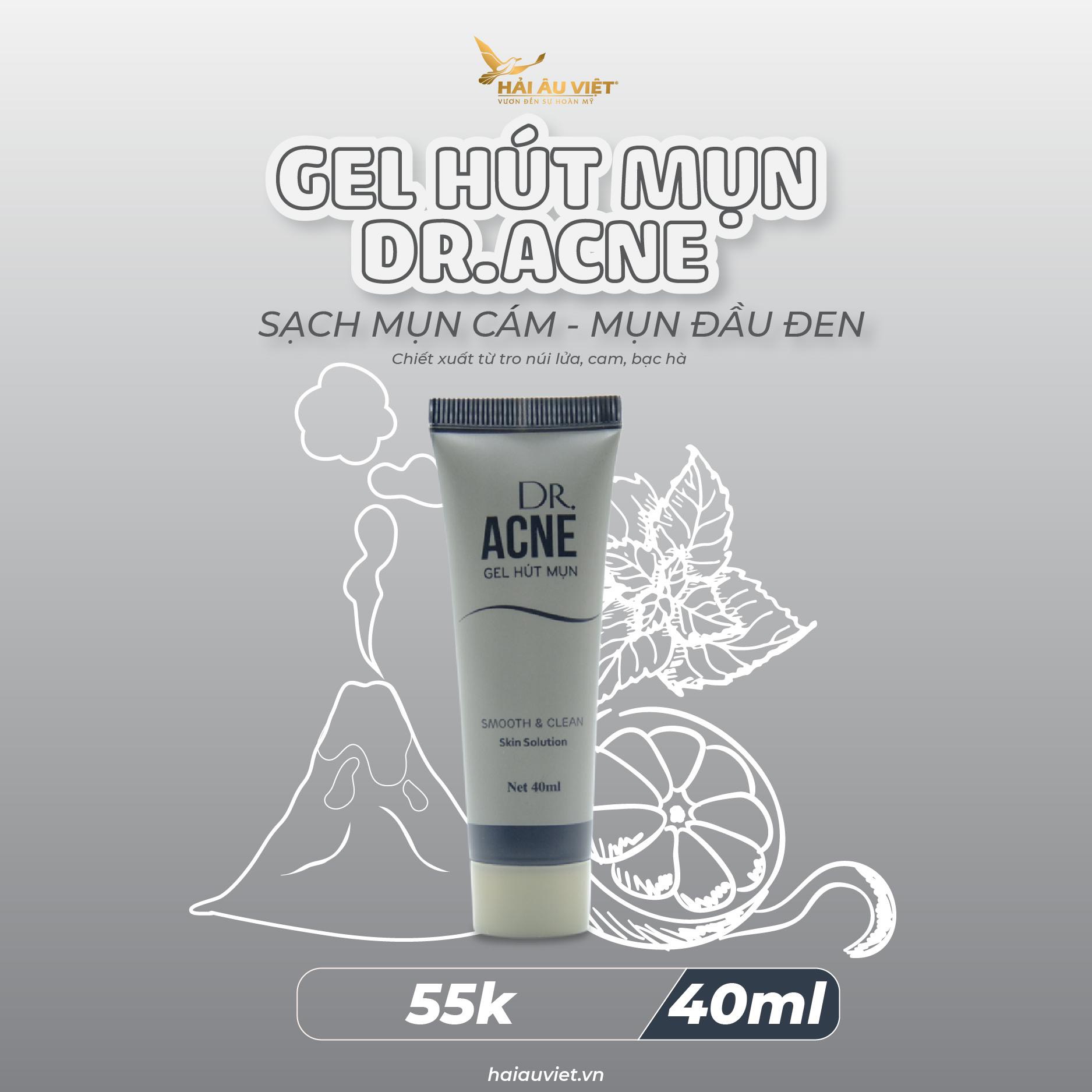 Gel lột mụn đầu đen mụn cám acne
