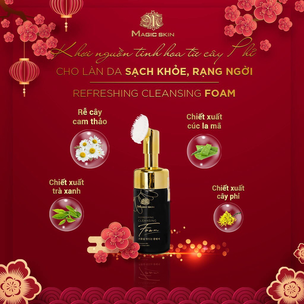 SỮA RỬA MẶT BỌT BIỂN Magic Skin