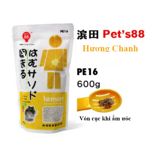 [HCM]Cát Lót Chuồng Cho Hamster Pets 88 600gr