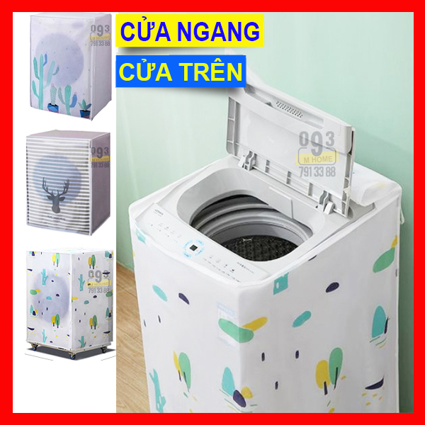 Áo Trùm Máy Giặt Chống Nước Cửa Trên Cửa Ngang Tấm phủ Cho Máy Giặt