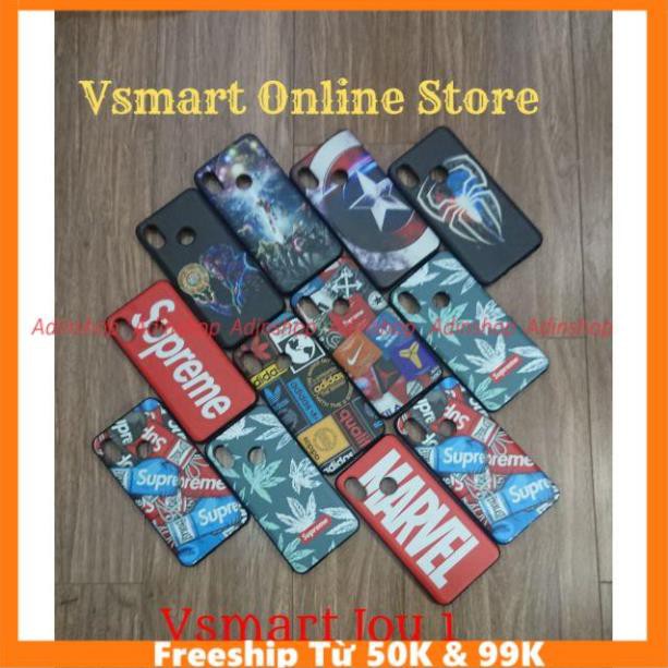 [HCM]Ốp lưng Vsmart Joy 1 dẻo đen in hình đẹp sắc nét