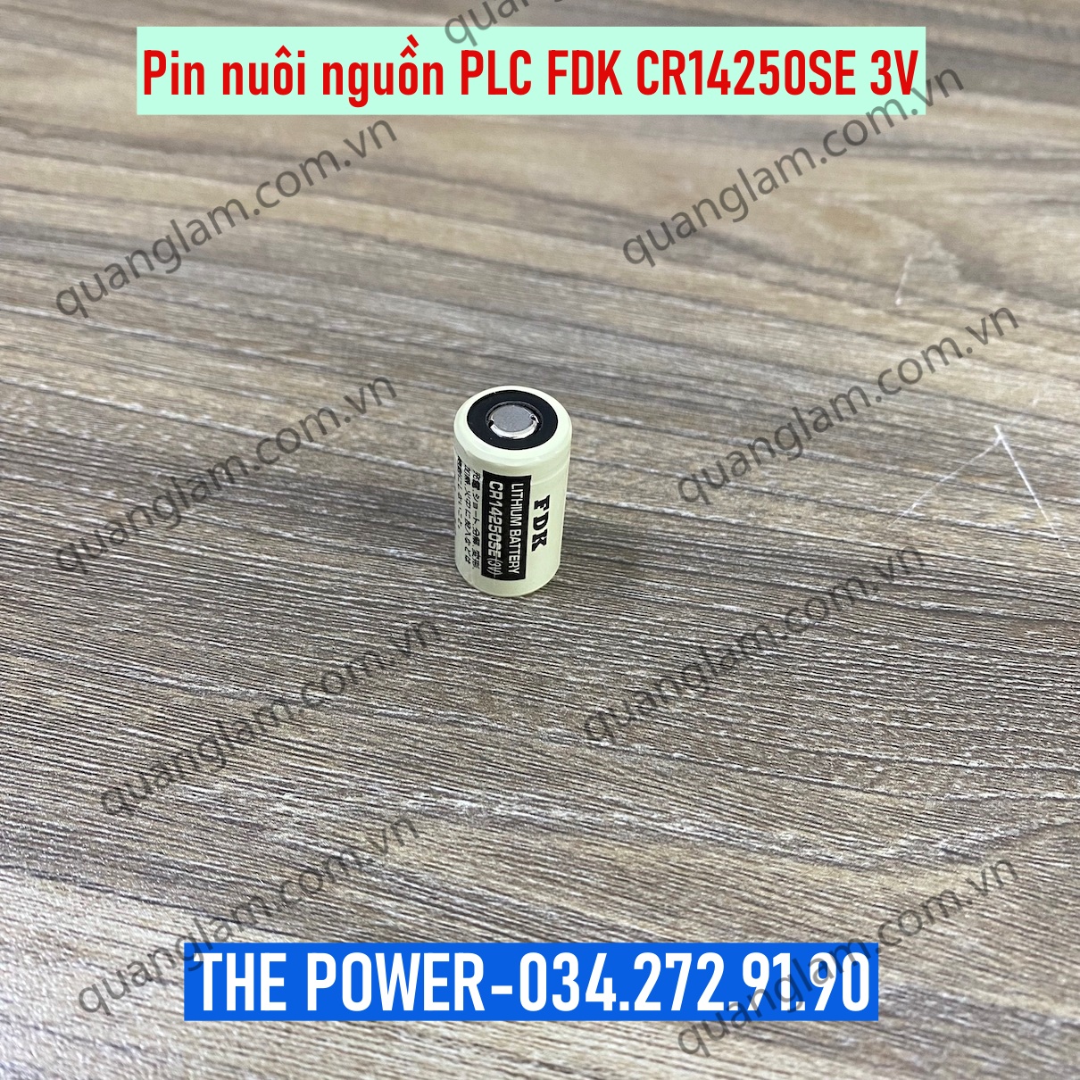 Pin Nuôi Nguồn PLC FDK FDK CR14250SE 3V
