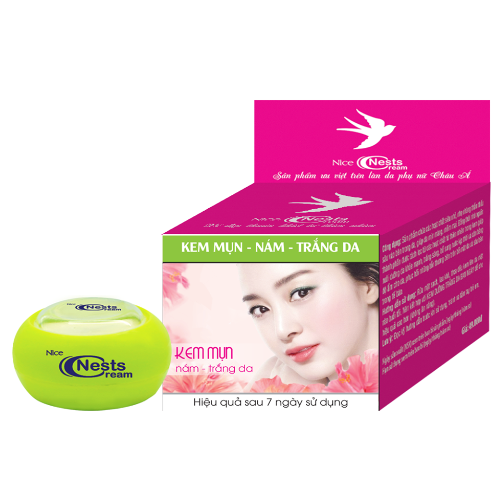 KEM MỤN - NÁM - TRẮNG DA NICE NESTS 8G