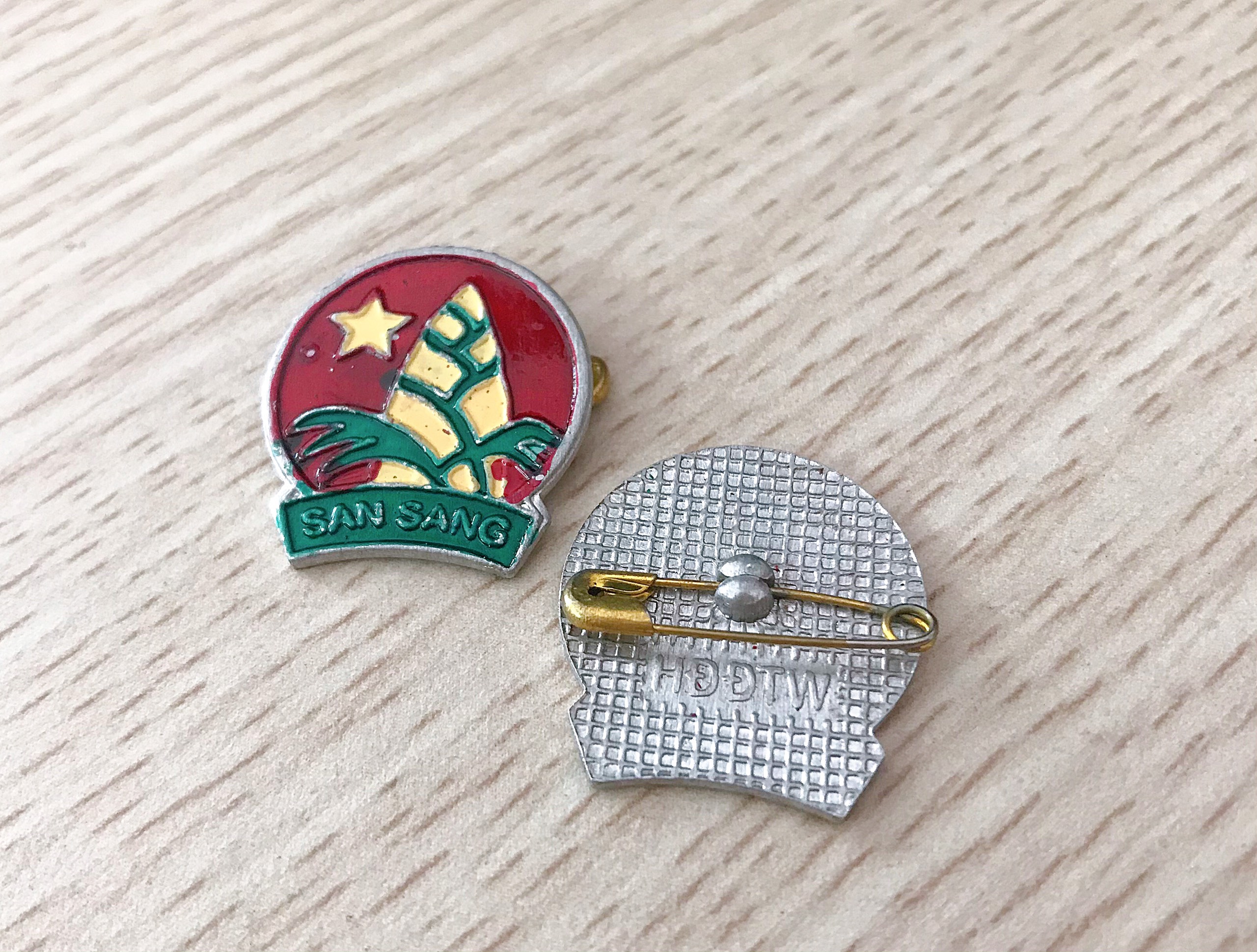 Combo 10 cái Huy hiệu đội cài áo