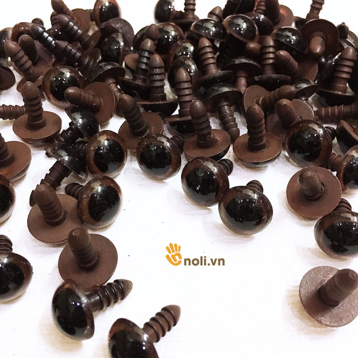 Mắt thú màu nâu an toàn cho bé (1 đôi)
