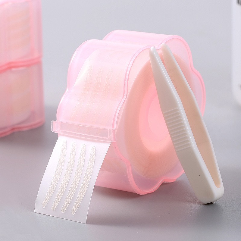 Cuộn kích mí lưới hình bông hoa, miếng dán mí siêu mỏng không lộ, tạo mắt hai mí tự nhiên qiqishop