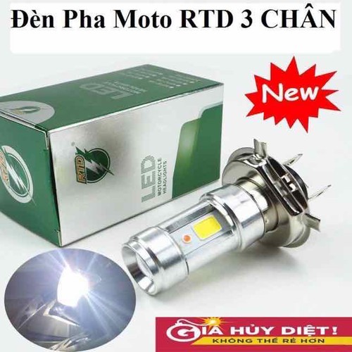 Đèn led H4 cho xe máy siêu sáng