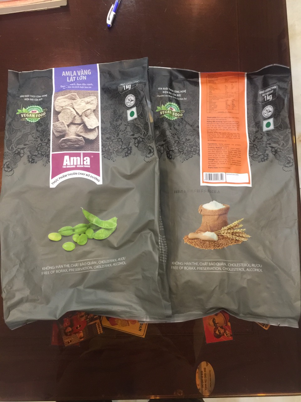 SƯỜN  CHAY  AMLA VÀNG LÁT LỚN GÓI 1KG (SƯỜN NON)