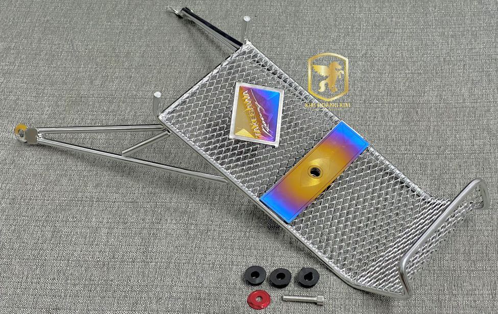 Baga xiken gắn exciter nhỏ tặng kèm tem titan và long đền chất lượng siêu đẹp giá tốt