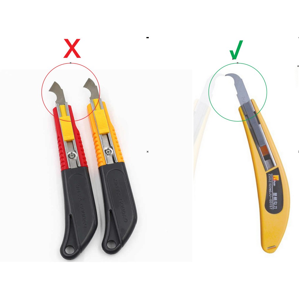 [HCM][kèm 3 lưỡi dao] Dụng cụ cắt tấm nhựa mica