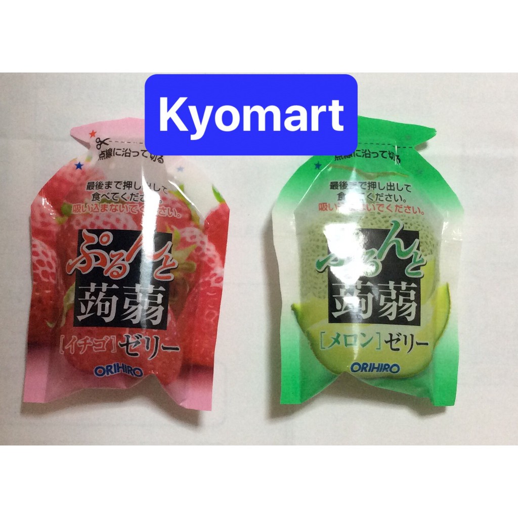 Thạch hoa quả Orihiro Các Vị Nội Địa Nhật