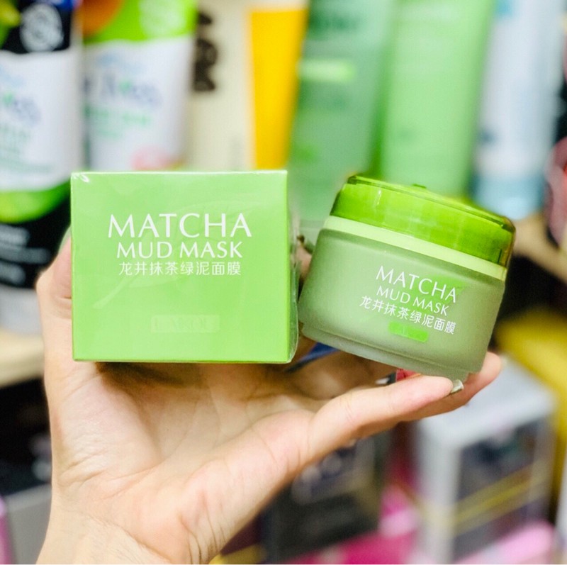 Mặt nạ trà xanh MATCHA MUD MASK LAIKU