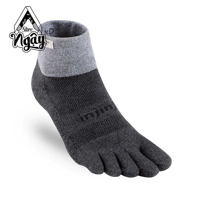 Vớ chạy trail 5 ngón Injinji Trail Midweight Mini-crew