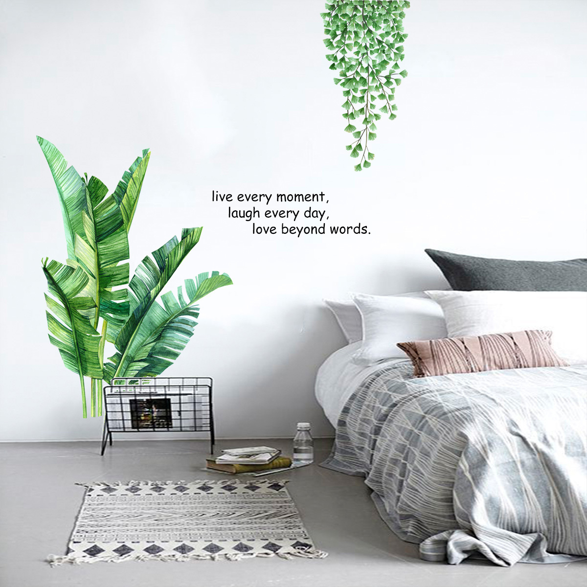 Decan Dán Tường An Phú Decor Cây Chuối Cảnh