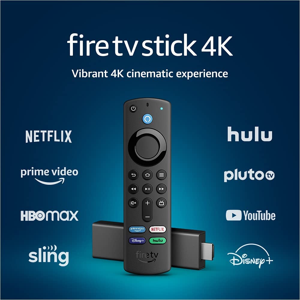 Fire TV Stick 4KThiết bị trình chiếu TV của Amazon có trợ lý ảo Alexa với