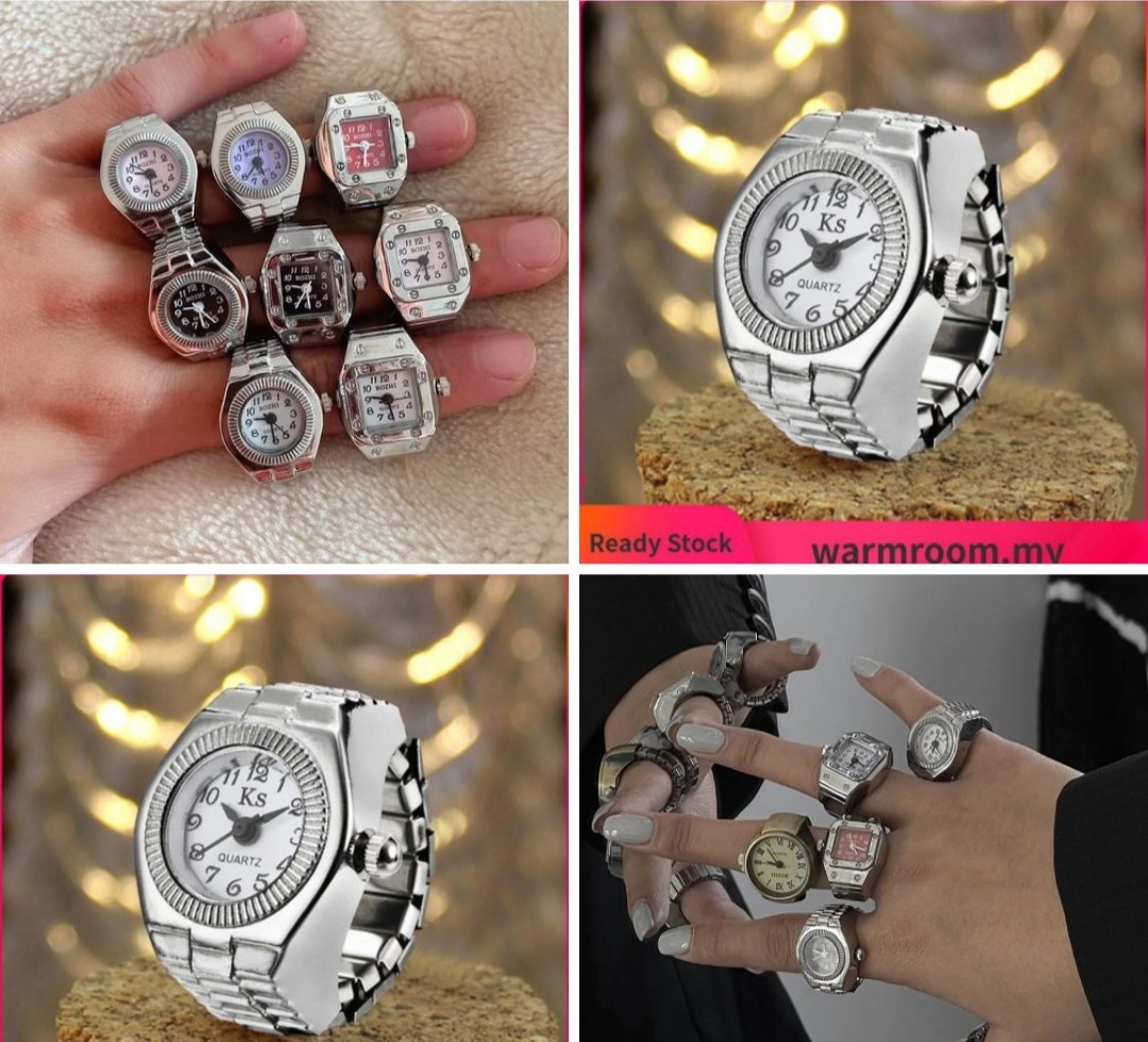 Nhẫn đồng hồ nam cá tính phong cách doanh nhân