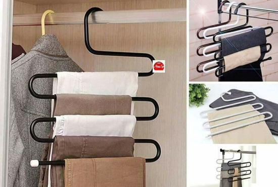 Móc Treo Quần Áo 5 Tầng Thông Minh Tiện Lợi