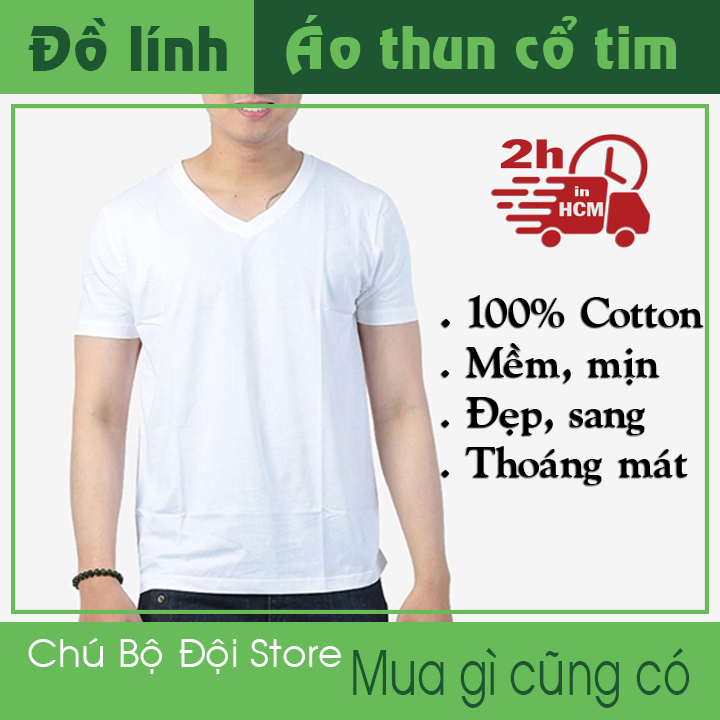 Áo thun (giao hàng hoả tốc 2h) chất liệu cotton siêu thấm hút, cực thoáng mát