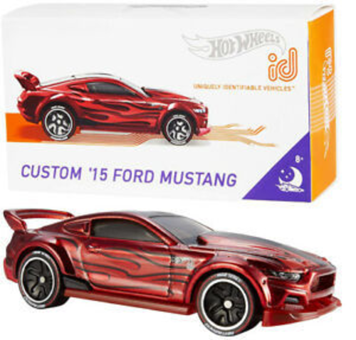 Xe mô tô mô hình tỉ lệ 1:64  Hot Wheels ID Custom '15 Ford Mustang