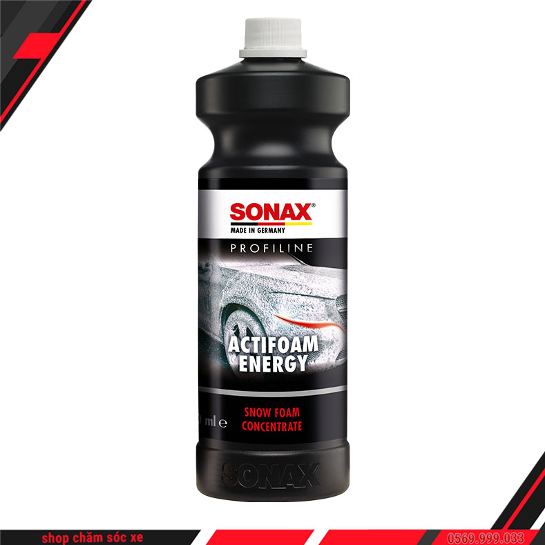 Dung Dịch Bọt Tuyết Rửa Xe Sonax 1 Lít Đậm Đặc